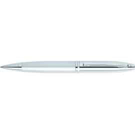 Шариковая ручка Cross Calais. Цвет - серебристый матовый.