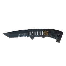 Нож складной Stinger, 90 мм (чёрный), материал рукояти: сталь/алюминий/пластик (чёрный)