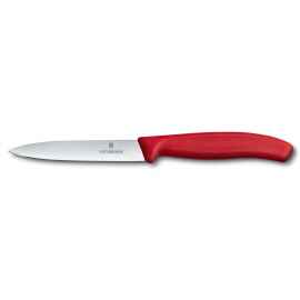 Нож для овощей VICTORINOX SwissClassic, 10 см, красный