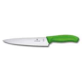Нож разделочный VICTORINOX SwissClassic, 19 см, зелёный, в картонном блистере
