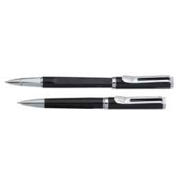 Набор Pierre Cardin PEN&PEN: ручка шариковая + роллер. Цвет - черный. Упаковка Е или E-1