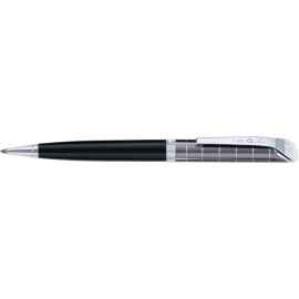 Ручка шариковая Pierre Cardin GAMME. Цвет - черный и серый. Упаковка Е или Е-1.