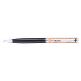 Ручка шариковая Pierre Cardin GAMME. Цвет - черный и медный. Упаковка Е или E-1