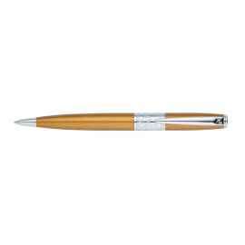 Ручка шариковая Pierre Cardin BARON. Цвет - оранжевый. Упаковка В.