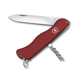 Нож перочинный VICTORINOX Alpineer, 111 мм, 5 функций, с фиксатором лезвия, красный