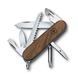 Нож перочинный VICTORINOX Hiker, 91 мм, 11 функций, деревянная рукоять