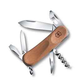 Нож перочинный VICTORINOX EvoWood 10, 85 мм, 11 функций, рукоять из орехового дерева