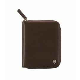 Кошелёк VICTORINOX Weyl с защитой от сканирования RFID, коричневый, кожа наппа, 10x2,2x12 см