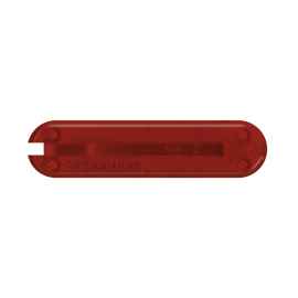 Задняя накладка для ножей VICTORINOX 58 мм, пластиковая, полупрозрачная красная