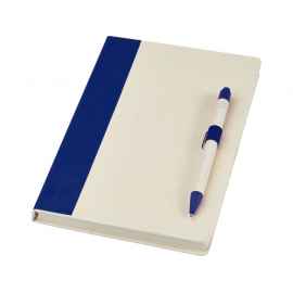 Блокнот A5 Dairy Dream с шариковой ручкой, 10781152, Цвет: синий,бежевый