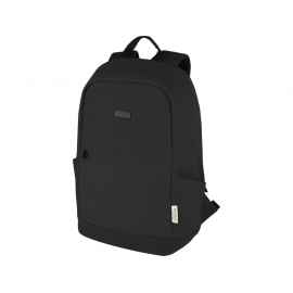 Противокражный рюкзак Joey для ноутбука 15,6 из переработанного брезента, 12067790, Цвет: черный
