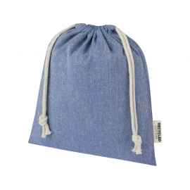 Средняя подарочная сумка Pheebs из переработанного хлопка 1,5 л, 1,5л, 12067150, Цвет: синий, Размер: 1,5л