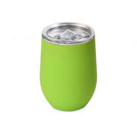 Вакуумная термокружка Sense Gum, непротекаемая крышка, soft-touch, 827403N, Цвет: зеленое яблоко, Объем: 370