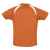 Спортивная рубашка поло Palladium 140 оранжевая с белым, размер M, Цвет: оранжевый, Размер: M, изображение 2