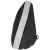 Сумка кросс-боди tagBag со светоотражающим элементом, черная, Цвет: черный, Размер: 18х34х9 см, изображение 3