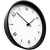 Часы настенные Weis, белые с черным, Цвет: черный, Размер: диаметр 29 см, изображение 2