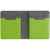 Картхолдер с отделением для купюр Dual, зеленый, Цвет: зеленый