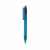 Ручка X8 из прозрачного rPET GRS, Синий, Цвет: синий,, Размер: , высота 14 см., диаметр 1,1 см.