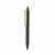 Ручка из переработанного ABS-пластика GRS с бамбуковым клипом, Черный, Цвет: черный,, Размер: , высота 14 см., диаметр 1,1 см.