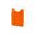 5-13427005 Картхолдер для телефона с держателем Trighold, Цвет: оранжевый