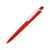 Ручка пластиковая трехгранная шариковая Lateen, 13580.01, Цвет: красный,белый