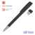 Ручка с флеш-картой USB 16GB «TURNUSsofttouch M», черный, Цвет: черный