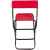Раскладной стул Foldi, красный, уценка, изображение 3