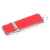 USB 2.0- флешка на 16 Гб компактной формы, 16Gb, 6213.16.01, Цвет: красный,серебристый, Размер: 16Gb