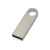 USB 2.0- флешка на 64 Гб с мини чипом, компактный дизайн с круглым отверстием, 64Gb, 6589.64.00, Цвет: серебристый, Размер: 64Gb