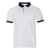 Рубашка поло  мужская STAN с контрастными деталями хлопок/полиэстер 185, 04С, Белый/Чёрный (10/20) (44/XS), Цвет: белый, Размер: 44/XS