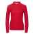 Рубашка поло женская STAN длинный рукав хлопок/полиэстер 185, 04SW, Красный (14) (50/XL), Цвет: красный, Размер: 50/XL