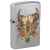 Зажигалка ZIPPO Rick Rietveld с покрытием Street Chrome, латунь/сталь, серебристая, 38x13x57 мм