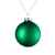 Елочный шар Finery Matt, 8 см, матовый зеленый, Цвет: зеленый
