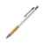 Ручка шариковая металлическая с бамбуковой вставкой PENTA, BL7982TA01, Цвет: белый