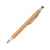 Ручка шариковая бамбуковая PAMPA, HW8019S102, Цвет: черный