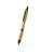 Ручка шариковая бамбуковая SAGANO, HW8031S102, Цвет: черный