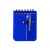 Мини-блокнот ARCO с шариковой ручкой, NB8054S105, Цвет: синий