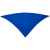 Шейный платок FESTERO треугольной формы, PN900305, Цвет: синий