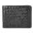 Бумажник Mano 'Don Luca', натуральная кожа в черном цвете, 12,5 х 9,7 см