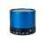 Портативная bluetooth-колонка 'Martins', синий, 5,9х5 см,пластик,металл, Цвет: синий