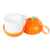 Дождевик в футляре «Фрукт», оранжевый мандарин, Цвет: оранжевый, Размер: диаметр 6, изображение 2