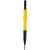 Квадратный зонт-трость Octagon, черный с желтым, Цвет: желтый, Размер: длина 85 см, изображение 3