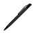 Шариковая ручка Grunge, черная, Цвет: черный, черный, Размер: 9x136x8