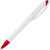 Ручка шариковая Beo Sport, белая с красным, Цвет: красный, Размер: 14, изображение 2