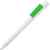 Ручка шариковая Swiper SQ, белая с зеленым, Цвет: белый, зеленый