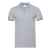 Рубашка поло унисекс STAN хлопок/эластан 200, 05, Серый меланж с контрастом (501) (40/3XS)