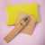 Набор подарочный PAINTER: скетчбук-блокнот, набор цветных карандашей, коробка, желтый, Цвет: желтый, Размер: 23 x 16 x 4 см