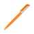 Ручка пластиковая шариковая Арлекин, 15102.13, Цвет: оранжевый,серебристый