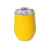 Вакуумная термокружка Sense, непротекаемая крышка, крафтовая упаковка, 827104W, Цвет: желтый, Объем: 370
