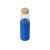 Стеклянная бутылка для воды в силиконовом чехле Refine, 887312p, Цвет: прозрачный,синий, Объем: 550